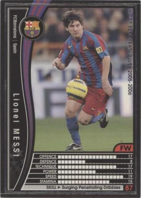 2005-06 Panini WCCF European Clubs Soccer Trading Cards for sale