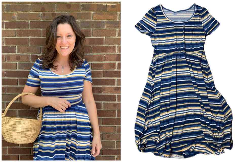 LuLaRoe Riley Empire Waist Midi Dress LuLaRoe Riley Empire Waist Midi Dress