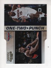2010-11 Playoff Contenders 1-2 Punch Gold #16 Joe Johnson/Horford  96/99