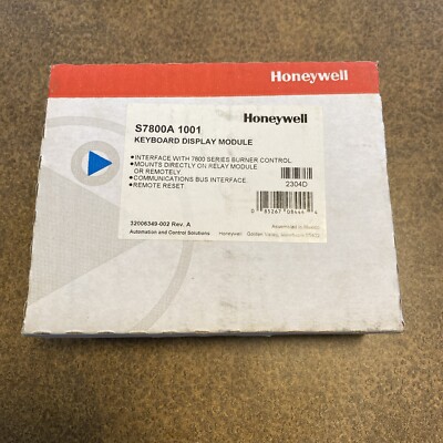S7800A 1001 New Honeywell Keyboard Display Module In Box S7800A1001