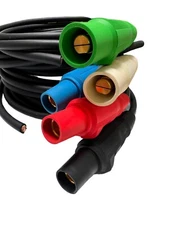 CAM LOCK # 2 Entertainment  / Generator / Power Cable / Panel Tails 5' FFFMM