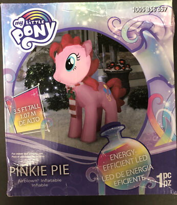 Gemmy 3 5ft My Little Pony Airblown Inflatable Pinkie Pie Light Up Holiday New Ebay