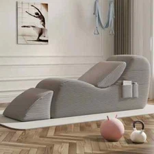 Divan Bed Curved Sofa Sex Chair Yoga Recliner Yoga Sofa Yoga Chair Chaise Lounge