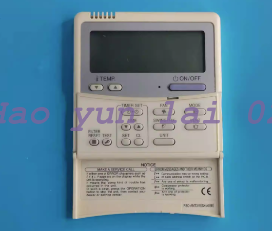 Standard Wired Remote Controller RBC-AMT31E(SX-A1EE) For Toshiba