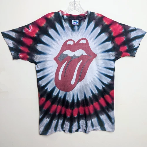 The Rolling Stones Liquid Blue Single Stitch Shirt 1990s vintage concert t-shirt, vintage, size L, single stitch, B+ condition