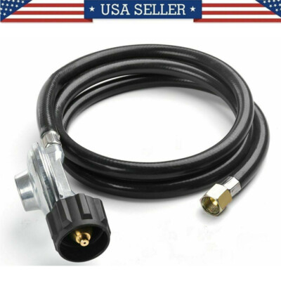 #ad #ad 5FT Low Pressure Propane Regulator and Hose for LP BBQ Gas Grill Heater Burner $20.00