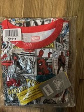 Marvel Amazing Spider-Man Boy's 2 Piece Pajama Set Size 10