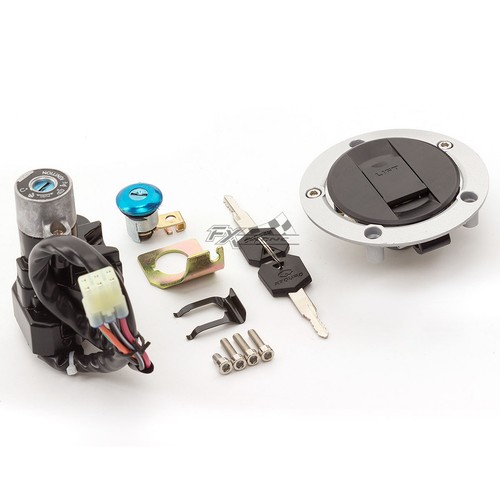 Interruptor de encendido del motor llave de combustible 6 cables para Suzuki GSXR 600 750 1000 2004 2005 - Imagen 5 de 9