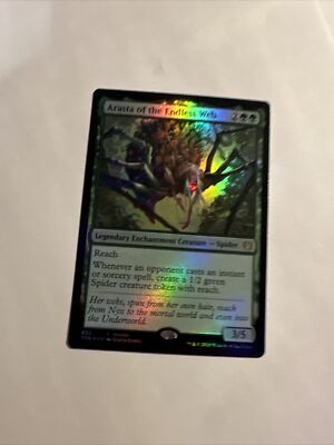 Magic: The Gathering Card - Arasta Of The Endless Web (Theros Beyond Death Set) - View #8