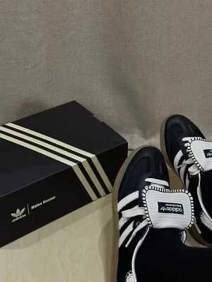 IE0580 Wales Bonner adidas Samba Pony Tonal Low Core Black