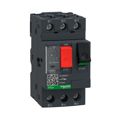 Schneider Electric GV2ME01 Thermisch-magnetischer Motorschutzschalter 0,10-0,16A