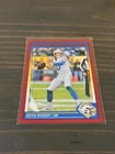 2024 Panini Score Football Red Justin Herbert #163