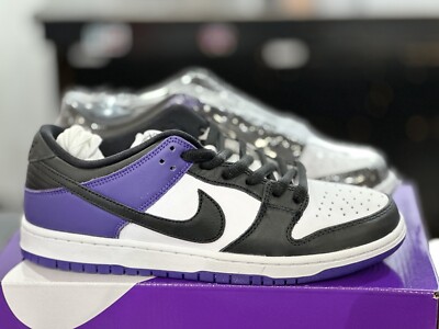 Nike SB Dunk Low Pro Court Purple | Size 10 Men s | BQ6817-500 |