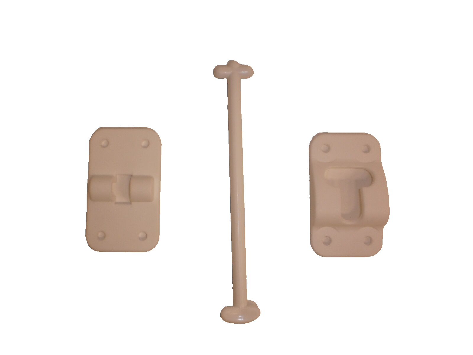 6 Inch White Trailer Door Catch Hook Holder - Heavy Duty RV Camper Cargo Door Latch For Secure Door Holding, Non-Slip & Easy Installation - Foto 2