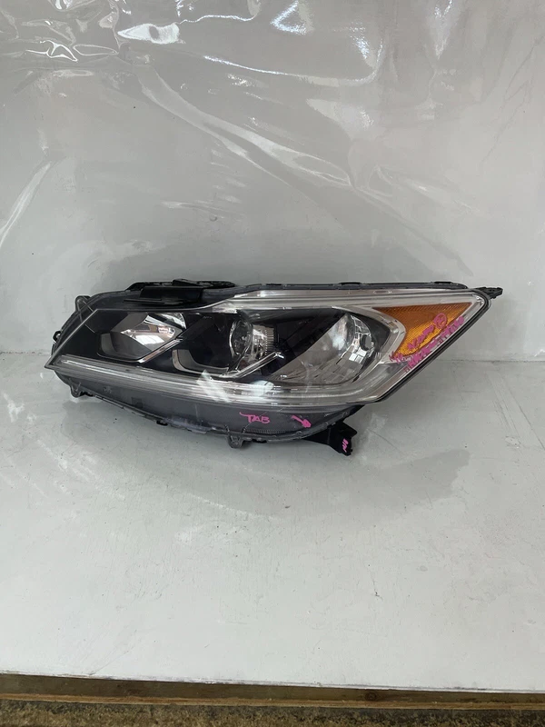 2016 2017 honda ACCORD LEFT LH DRIVER SIDE HEADLIGHT OEM USED HALOGEN