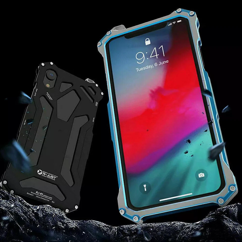 Case For iPhone 16 Pro Max 15 14 13 12 Plus Metal Cover Gorilla Shockproof - Image 2 of 4