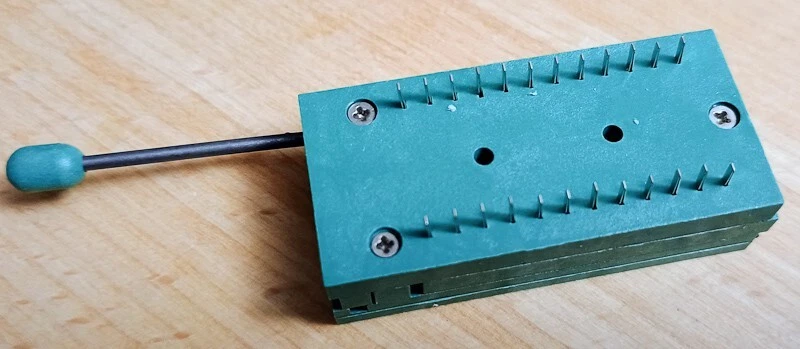 TEXTOOL IC TESTSOCKEL ZIF-Sockel 24 pol hochwertig - Bild 2 von 2