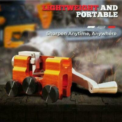Easy & Portable Chainsaw Sharpener  Jig Chain Saw Sharpener Random
