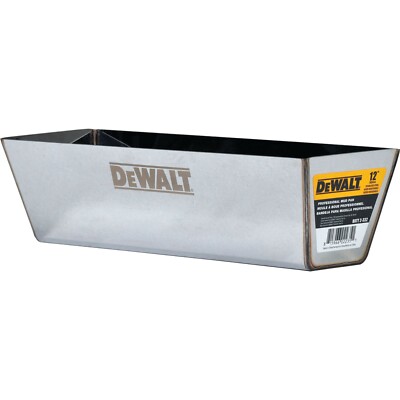 DEWALT 12'' Drywall Mud Pan Heli-Arc Weld Contoured Bottom | DXTT-7-332