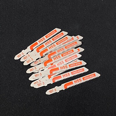 20 Nero & Decker A5446 T Shank Seghetto Lame per Metallo, Alluminio ...
