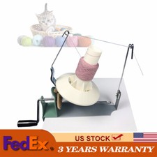 Hand Operated Large Yarn Ball Winder Jumbo Nylon Fiber/Wool/String Ball Winder