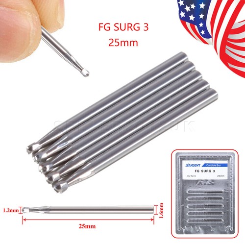 Dental (Surgical) Round Tungsten Carbide Bur FG Burs For High Speed Handpiece - Picture 42 of 47