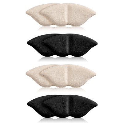 4 Pairs Für Frauen Ferse Pads Schuhe Zu Groß Grip Für Hause Schuhe