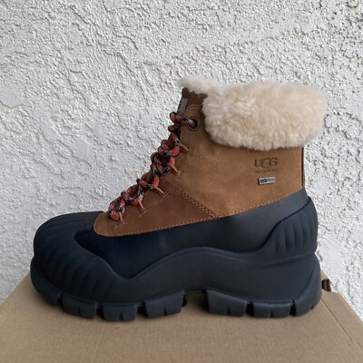UGG ADIROAM HIKER CHESTNUT WATERPROOF SHORT WINTER SNOW  display picture 2