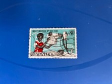 1962 Znaczek Uganda - Niepodległość (używany)