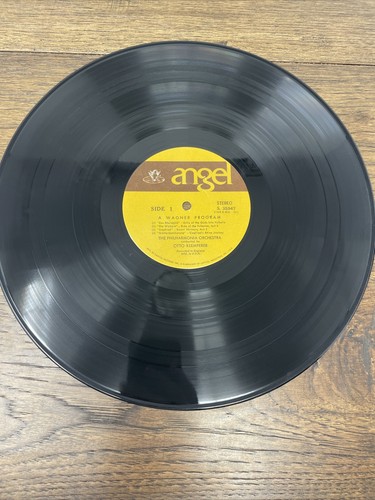 A Wagner Program- Otto Klemperer- Angel 35947- Vinyl Record LP - Picture 4 of 4