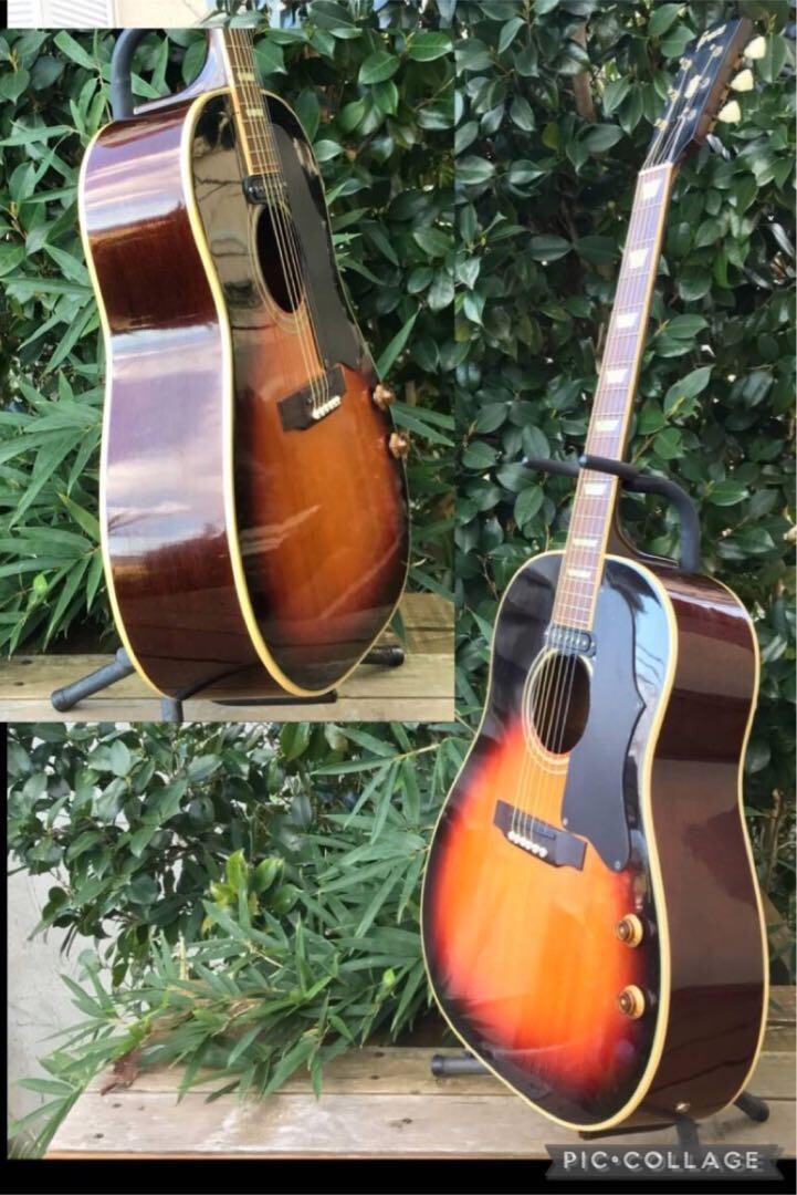 Greco J-65E J-160E Style Acoustic-Electric Guitar Vintage Greco J-65E J-160E Style Acoustic-Electric Guitar Vintage