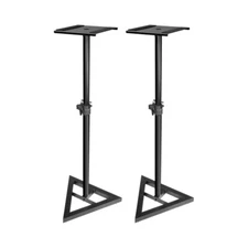 Ultimate Support JS-MS70 Studio Monitor Speaker Stand | Height-Adjustable | Pair