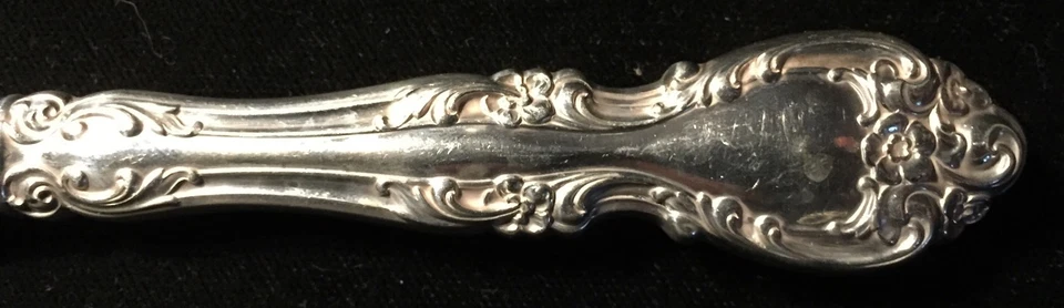 Cubiertos de plata de ley - Cuchillo de cena francés Gorham Melrose Foto 2 de 4