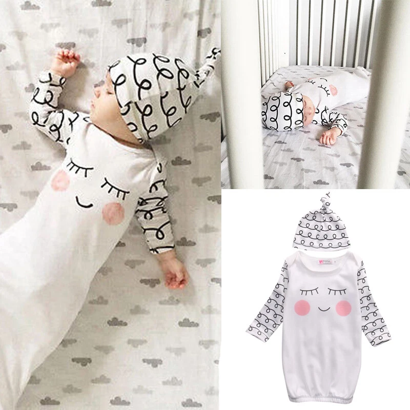 Baby sleeping gown sales