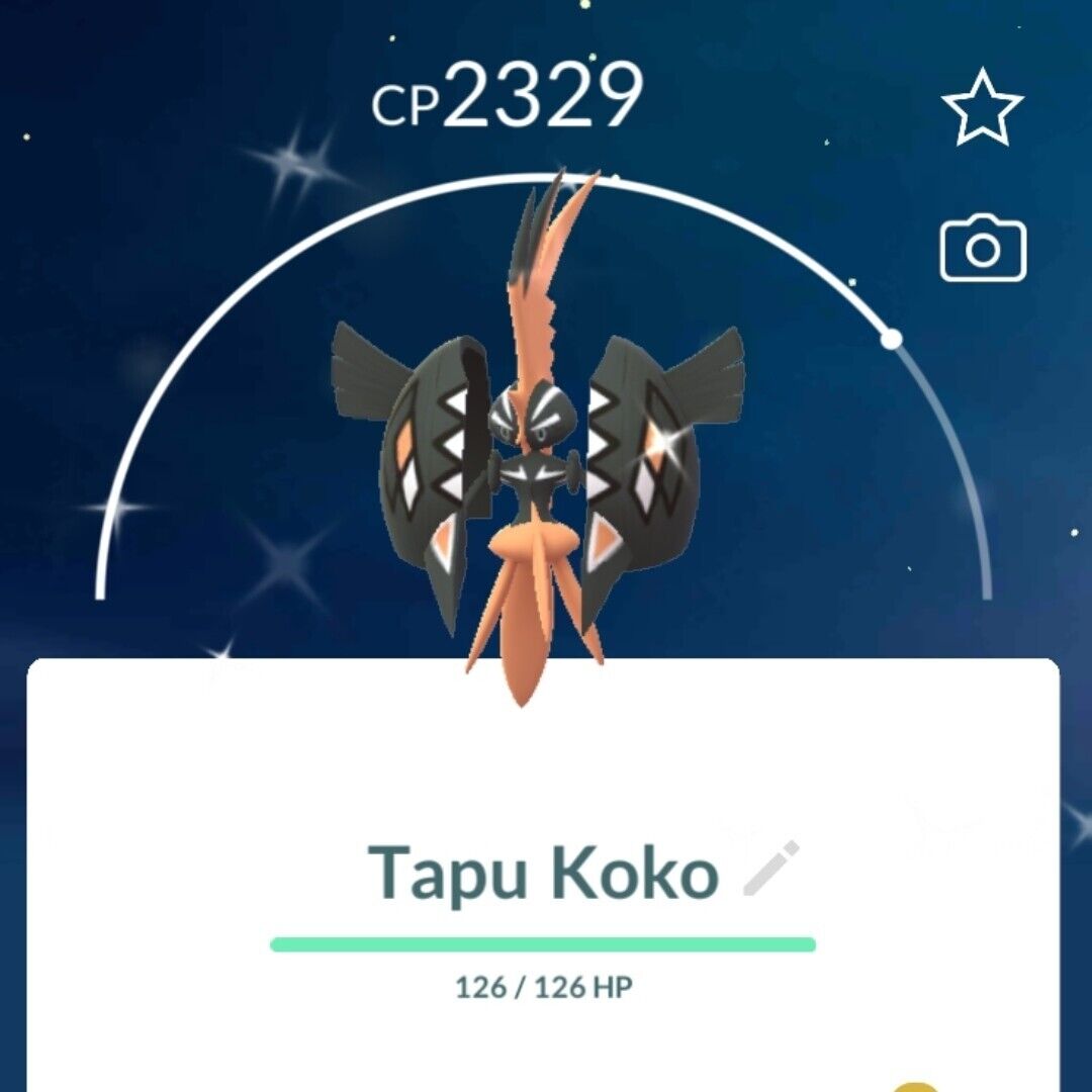 Shiny Tapu Koko ✨ Pokemon Trade Go