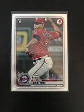 2020 Bowman Base #89 Brusdar Graterol RC - Minnesota Twins