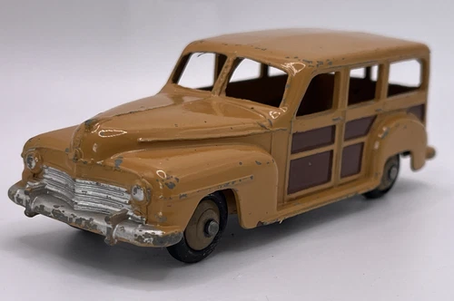 Dinky Toys 344 Plymouth Woody Estate Car Station Wagon Vintage Original 1950's