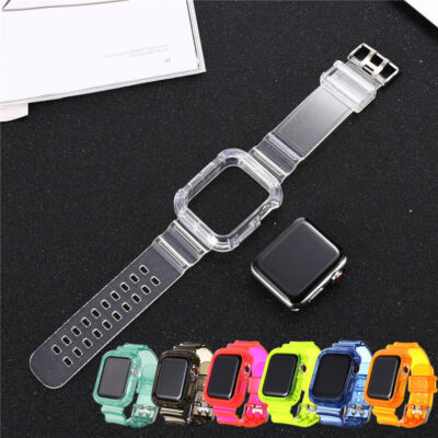 Silicone Band Strap for Apple Watch Series 1/2/3/4/5 iWatch Sports 38/40/42/44mm