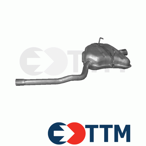 MINI COOPER 1.6 116cV 2001-2008 Silencieux Arriere - Imagen 1 de 1