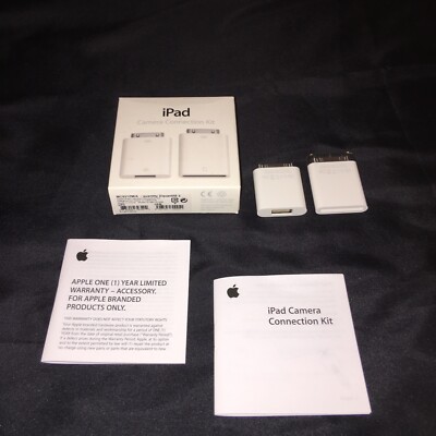 Genuine Apple iPad Camera Connection Kit MC531ZM/A (A1362 & A1358) SD Card C4
