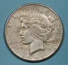 1926-S Peace Dollar .771 OZ. Silver