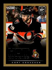 600. 2013-14 score . #621 Cory Conacher . Hot Rookies RC Gold border . PWE (B)
