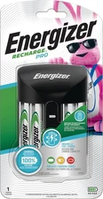 Baterias Recargables Para AAA AA Cargador Energizer Litio Pilas De Energizer w/4