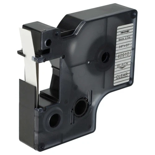 Cartouche à ruban pour Dymo 5000 2000 5500 1000+ 1000 4500 3500 noirtransparent
