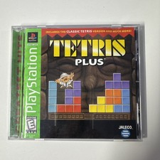 Tetris Plus (Sony PlayStation 1, 1996) CIB Complete Original PS1
