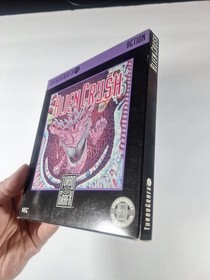 Alien Crush NEC TurboGrafx 16 TurboDuo Hu Card Pinball Game COMPLETE IN BOX
