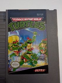 Teenage Mutant Ninja Turtles Nintendo ( NES ) Game Working Condition