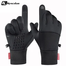-10℉ Waterproof Windproof Touch Screen Warm Winter Gloves for Cold Weather Men