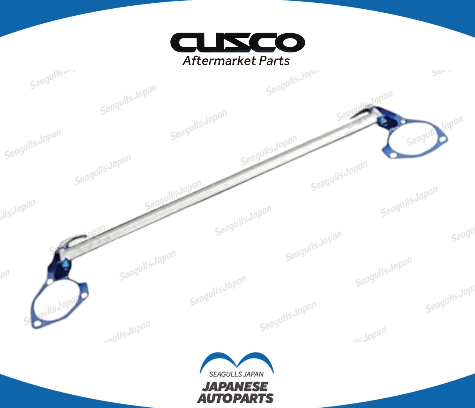 Cusco OEM 6A9541C Strut Bar Oval Shaft type OS for rear Compatible With Levogue