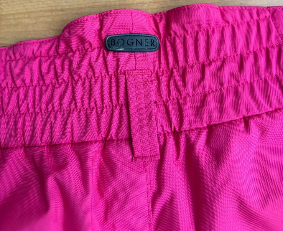 Bogner Insulated Ski Pants Waterproof Vintage Pink Womens L8 - Image 3 of 4